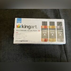 KINGART Studio Metallic Acrylic Paints